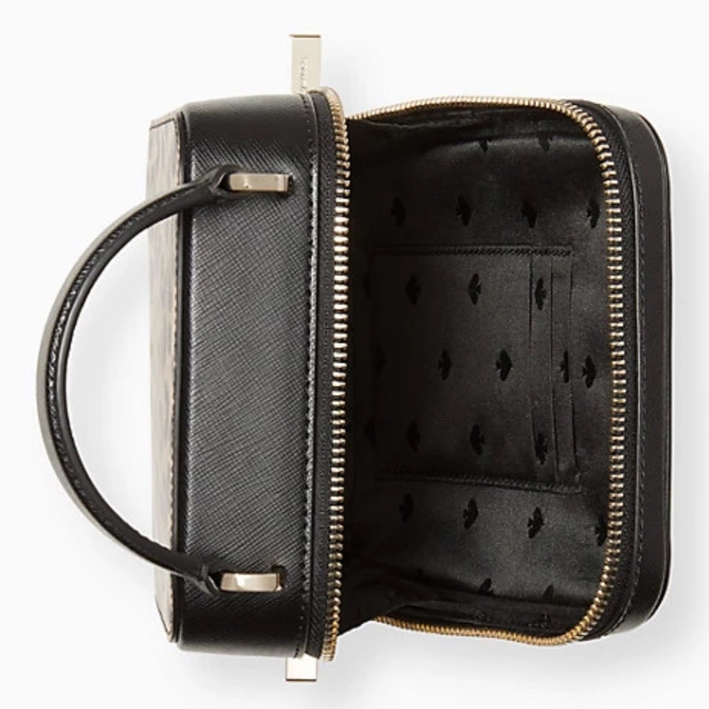 Kate Spade daisy graphic leopard vanity crossbody - Picture 10 of 16